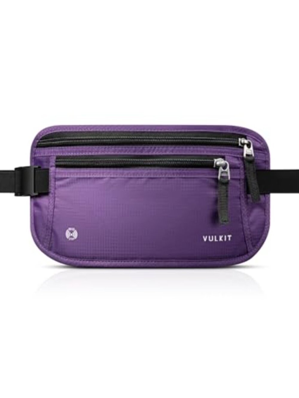 Anti-Theft Travel Money Belt Hidden Wallet RFID Blocking Nylon